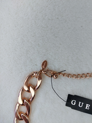 Collar Guess Elegante Rose Gold Original (Usado)