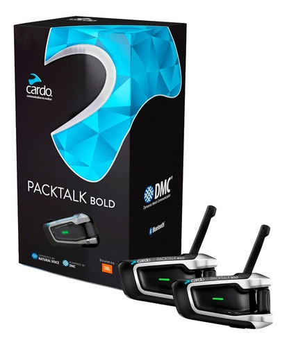 Intercomunicador Scala Rider Packtalk Bold Duo 2 Unidades