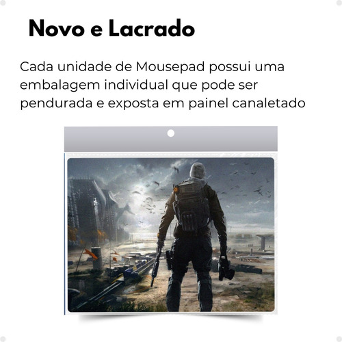 Mousepad Atacado / Revenda Cx Fechada Com 50 Peças