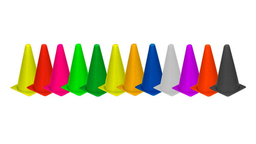 Kit 80 Conos Para Entrenamiento Agiliadad Coach Colores