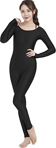 Speerise Unitard Body De Manga Larga Spandex Para Mujer