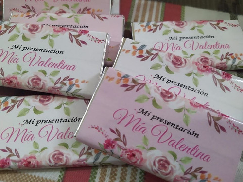 Chocolates Personalizados Recuerdos Boda 24pz