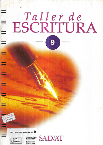 Taller De Escritura 9 - Teoría De La Inspiración - Salvat