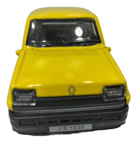 Renault 5 A Escala 1/38 Mide 12 Cm Largo 4 Colores