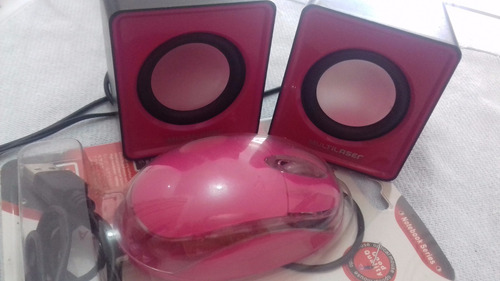 Caixinha E Mouse Rosa