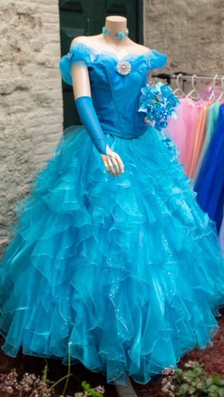 Vestidos 15 Color Turquesa | MercadoLibre 📦