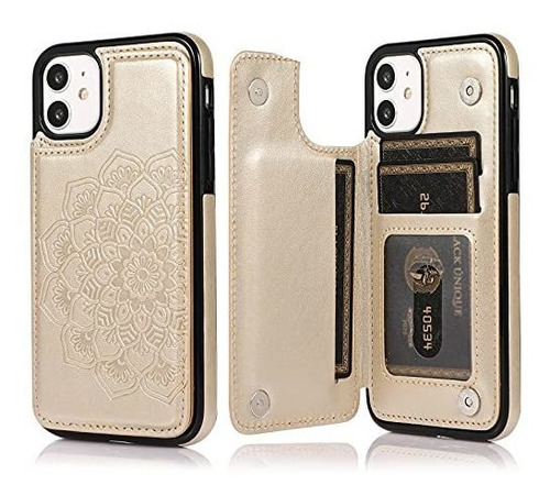 Funda De Tarjeta De Crédito De Acxlife iPhone 11 Nbdrk