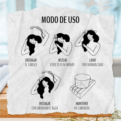 Imagen 4 de 10 de Shampoo Solido Natural Matcha Cabello Normal The Mash Store