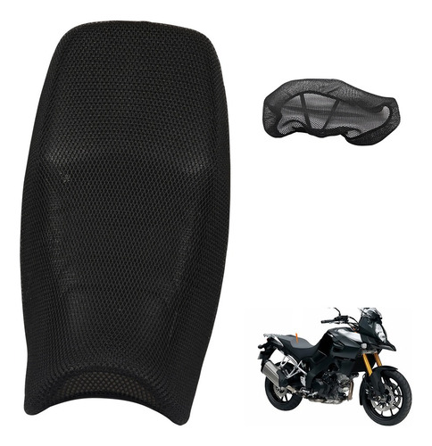 Funda De Cojín Para Asiento De Motocicleta, Tela De Malla 3d