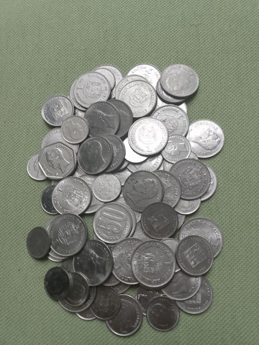 Remato Monedas Venezolanas, Por Kilo.  Desde 0,25 A 50 Bs