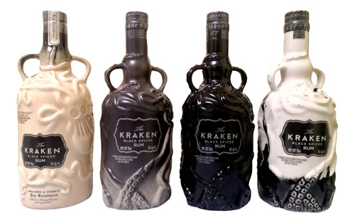 Ron Kraken Edición Limitada - 4 Botellas