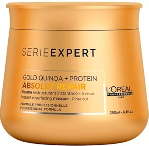 Absolut repair gold. Serie Expert Gold Quinoa Protein маска. Absolut Repair Loreal. Абсолют Липидиум маска. Маска лореаль профессионал восстанавливающая.