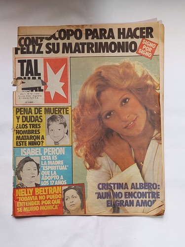 Tal Cual / Nº 72 / 1981 / Cristina Alberó / Nelly Beltrán