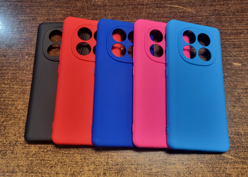 Funda Silicona Case Para Xiaomi Redmi Note 14 Pro 5g Rojo