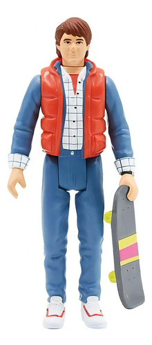 Figuras Super 7 Reaction Back To The Future Marty Mcfly