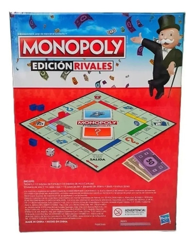 Monopoly Edicion Rivales En Español (Usado)