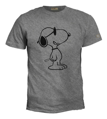 Camiseta Estampada 2xl - 3xl Snoopy Hombre Zxb