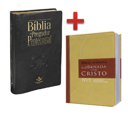 Bíblia Do Pregador Pentecostal + Bíblia Nvt Jornada