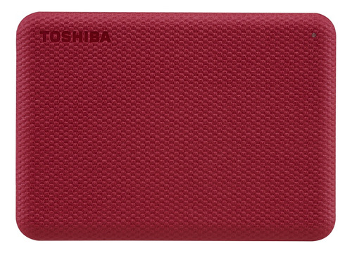 Disco Duro Externo Toshiba 1tb Canvio Advance Rojo