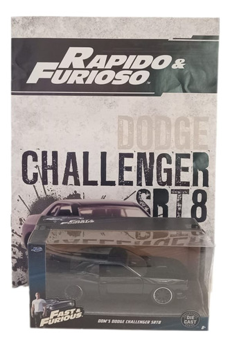 Auto Coleccion Rapido Y Furioso Dom's Dodge Challenger Srt8