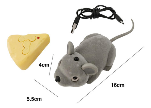 Ratón De Control Remoto, Rc Rat Mice Prank Simulación