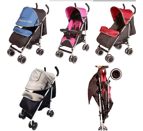 Coche Baston Travis Para Bebe Capota Completa Ebaby