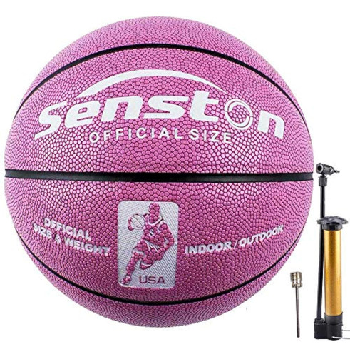 Senston Balón De Baloncesto Para Mujer, Talla 6, 28.5, Para