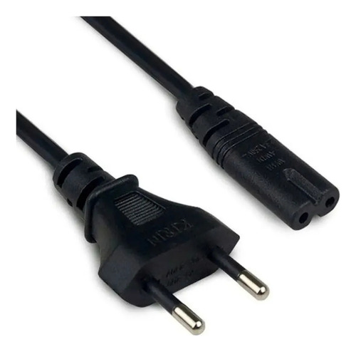 Kit 20 Cabo Força Energia Bipolar Tv Radio Ps3 Ps4 Impressor Preto