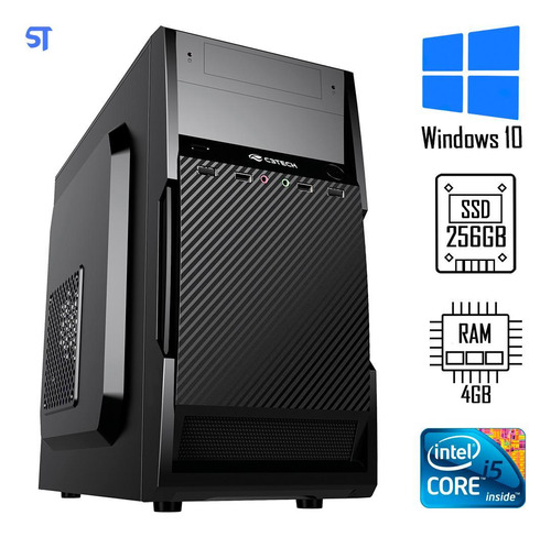 Pc I5- 2500s 3.10ghz-4gb Ram-ssd 256gb-gabinete Micro Atx