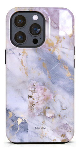 Artscase - Estuche Protector iPhone 15 Pro Max Beautiful Sea Color Lavanda iPhone 12 Pro