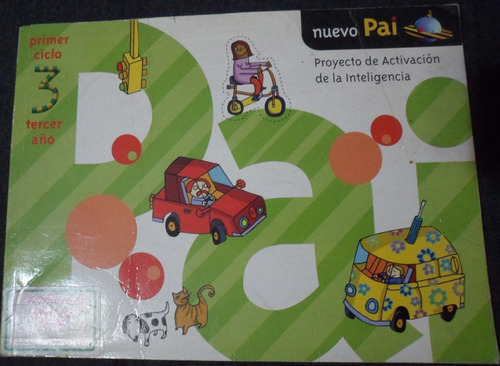 Libro Pai 3 Nuevo Proyecto De Activacion De La Inteligencia