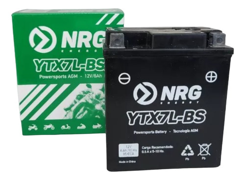 Bateria Ngr Ytx7l-bs Gel - Panella Motos