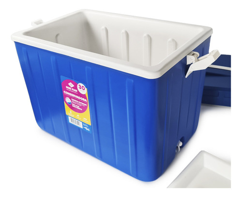 Conservadora Térmica C/ Canilla Desagote Deses Plast 30 Lts Color Azul