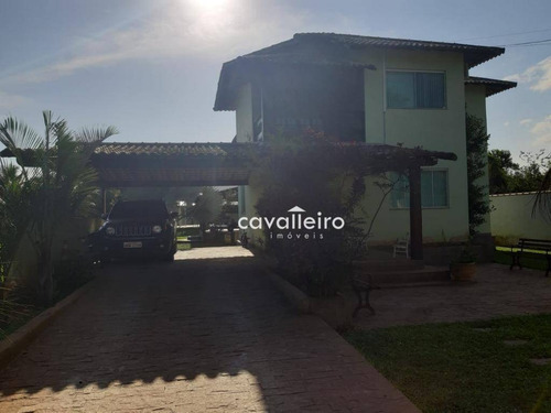 Chácara Com 6 Dormitórios À Venda, 2700 M² Por - Condado De Maricá - Maricá/rj - Ch0066