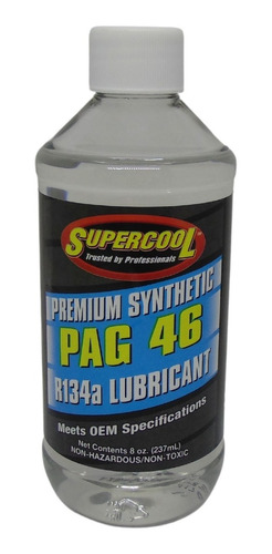 Oleo Compressor Ar Condicionado Supercool Pag 46 237ml