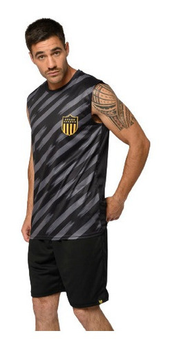 Musculosa Peñarol Remera S/mangas Futbol Entrenamiento 