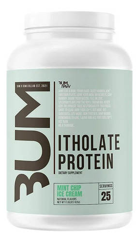 Proteina Isolatada Cbum Raw Nutrition 1.72 Lbs Todo Sabor Sabor Mint Chip Ice Cream