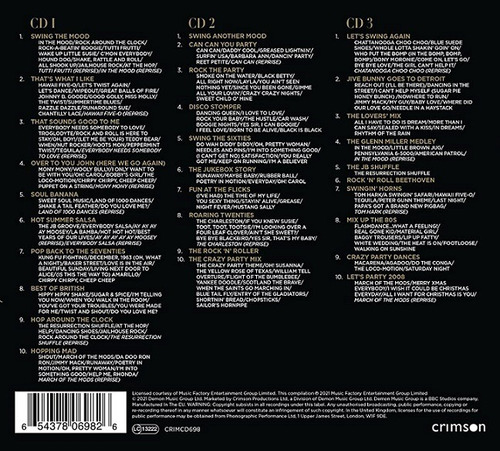 Box 3 Cds Jive Bunny And The Mastermixers / Gold (2021) Eur