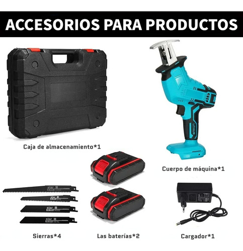 Reciprocating Reciprocating Saw Wireless 2 Batteries 48vf