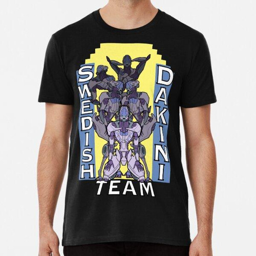 Remera El Equipo Sueco De Dakini Algodon Premium