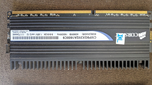 Imagem 4 de 8 de Memoria Corsair Dominator Ddr3 1600mhz 4x4 16gb