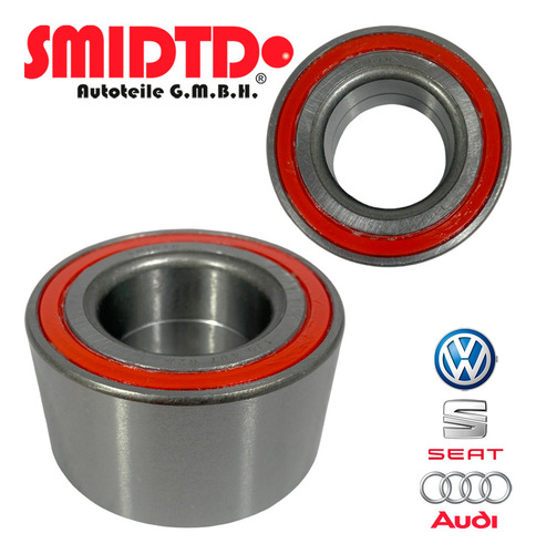 10 Baleros Dobles Rueda Delantera Vw Derby 1.6 95-09