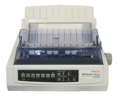 Oki Microline 320 Turbo 9 Pin Impresora De Matriz De Punto Monocromo Color Blanco