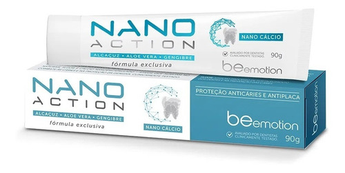 Creme Dental Nano Action Be Emotion (branco)