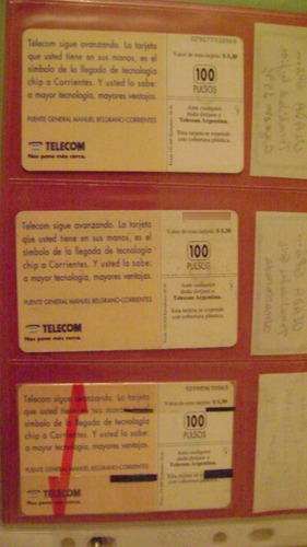 Tarjeta Telefoni Coleccion Telecom Provincia Corrientes Us 2 (Usado)