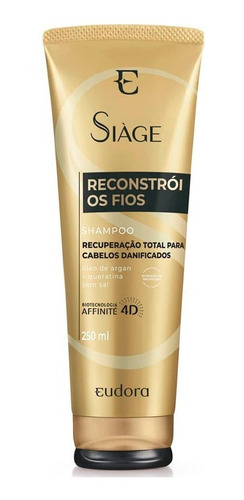 Siáge Reconstrói Fios Shampoo + Condi + Máscara + Queratina