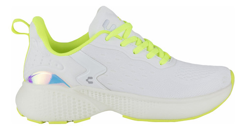 Tenis Running Blanco Mujer Charly Pfx 1049971 Trote Deportes