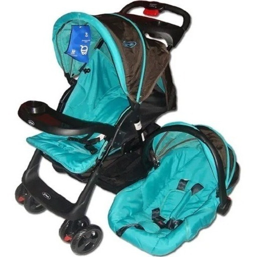 Cochecito Bebe C/huevito Travel System Con Sistema Mochila 