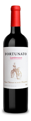 Vino Fortunato Lambrusco Grasparossa Vinos Pumalek Tinto