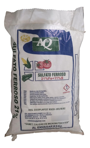 Sulfato Ferroso